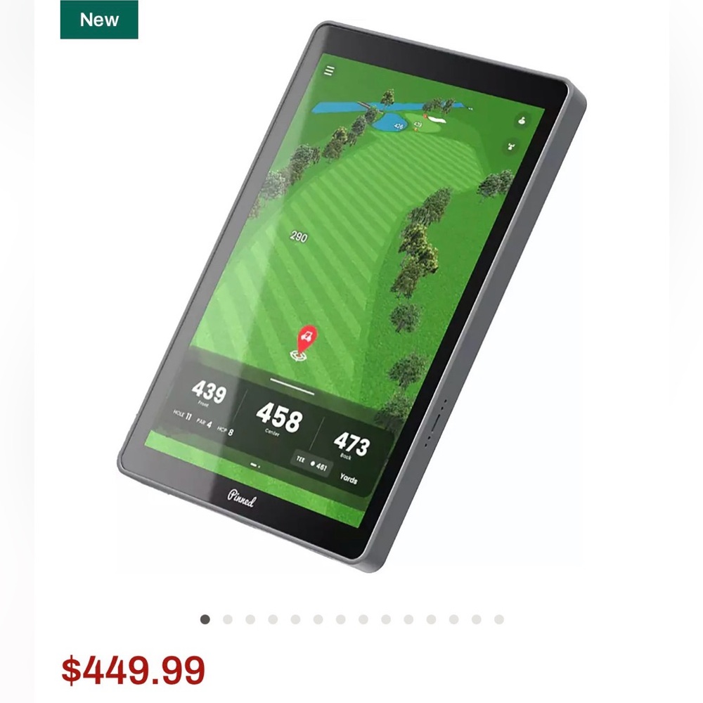 The Caddie Portable GPS Golf Tablet